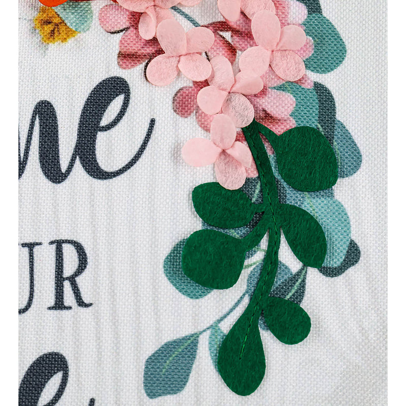 Welcome to Our Home Sassafras Switchable Door Decor Insert,2idi2242