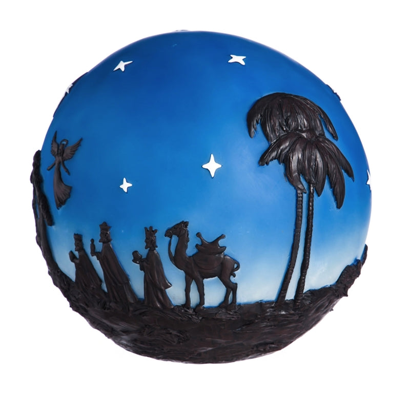 Illuminated Battery Powered Globe, Nativity Scene,2la990b