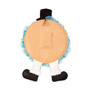 Holiday with Dangle Legs Lighted Deco Mesh Door Decor,2msh2613bl