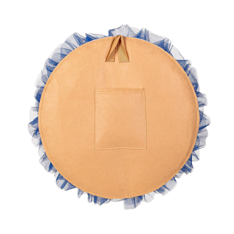 Nativity Lighted Deco Mesh Door Decor,2msh2614bl