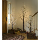 Indoor/Outdoor Snowy Lighted Tree with 120 Lights, 8'H,2phl003
