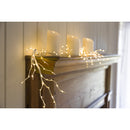 Indoor/Outdoor Birch Lighted Garland with 48  Lights Battery Operated, 6'L,2phl020