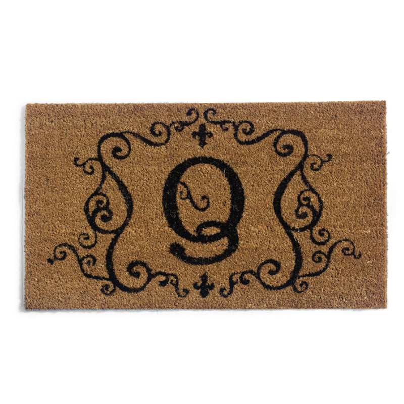 Coir Insert, Monogram "Q",2rm017