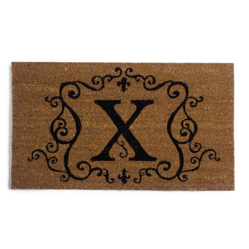 Coir Insert, Monogram "X",2rm024