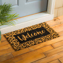 Animal Print Welcome Coir Mat,2rm1081