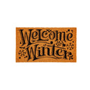 Holiday Greeting Coir Mat, 3 Asst,2rm1244