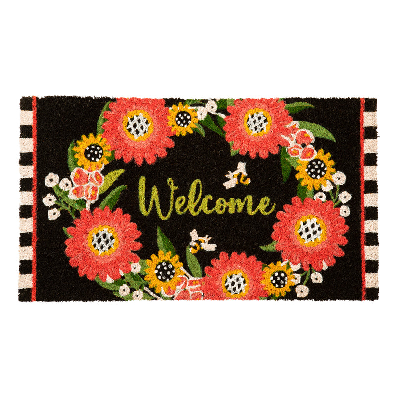 Gerbera Daisy Coir Mat,2rm1305