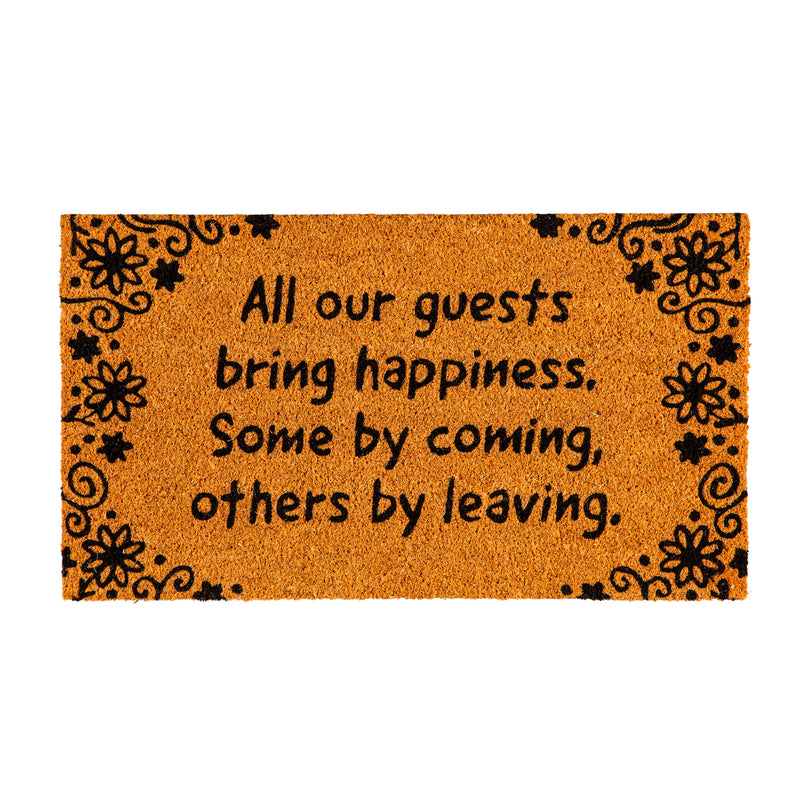 Welcome Sentiment Coir Mat,2rm1331