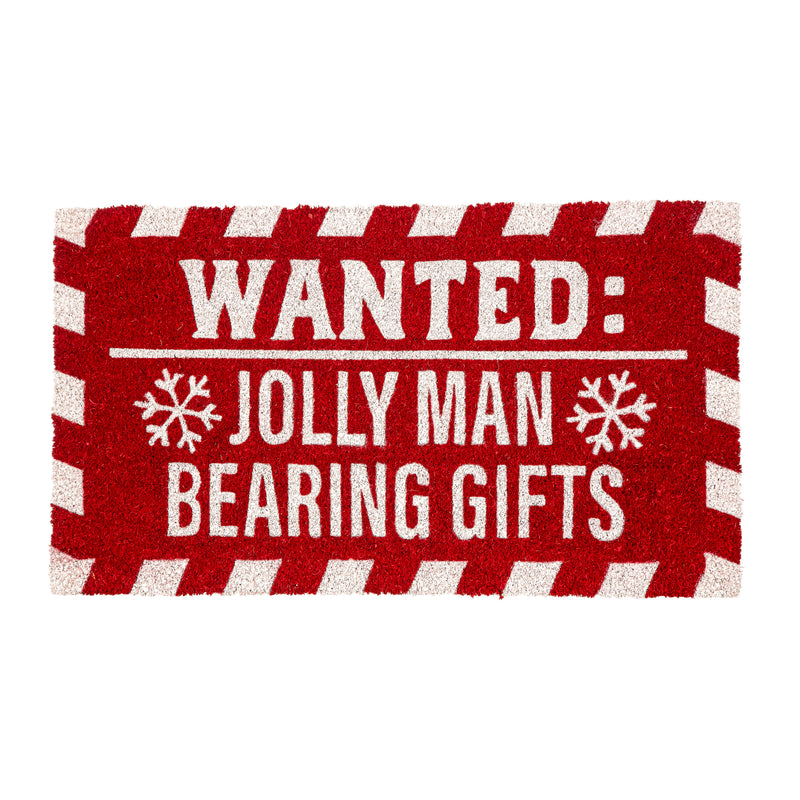 Merry Holiday Coir Mat,2rm1413