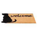 Dog Welcome Shaped Coir Mat,2rm480