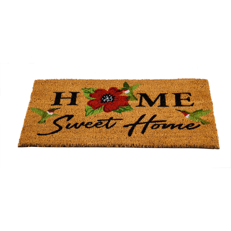 Home Sweet Home Hummingbirds Coir Mat,2rm666