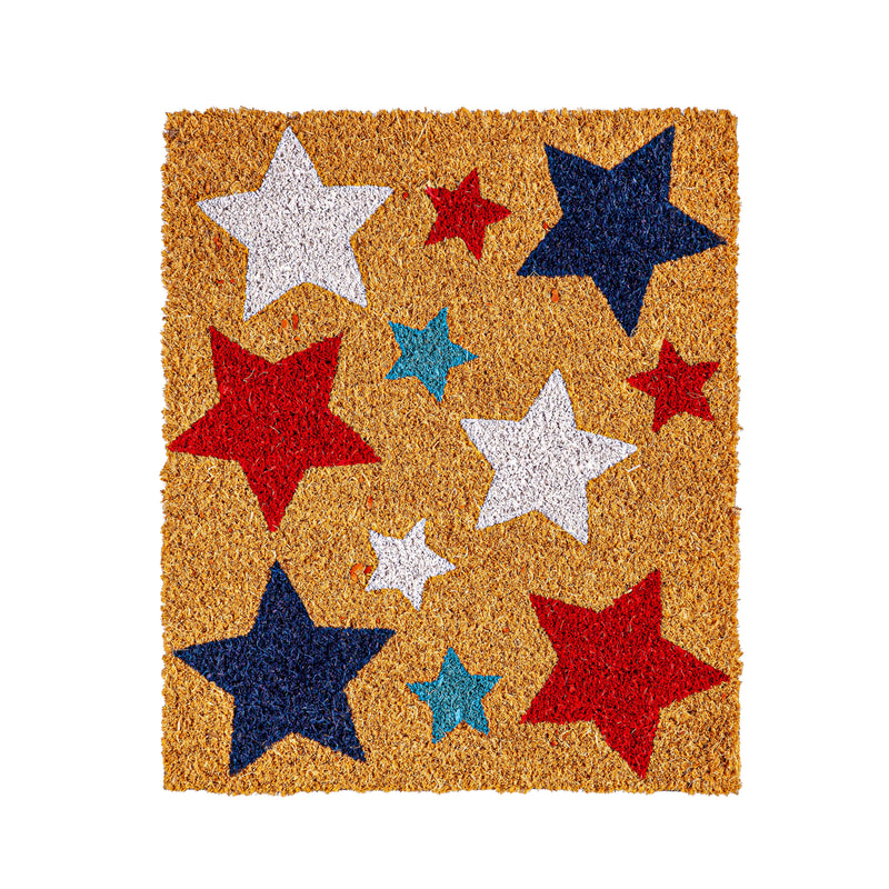 Holiday Icon Interchangeable Coir Mat Panel, Set of 4: Easter/ Patriotic/Halloween/Christmas,2rmi1248