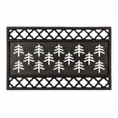 Flocked Quatrefoil Kensington Switch Mat Tray,2rms640