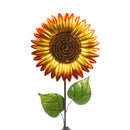 42"H Chasing Light Solar Sun Flower Garden Stake, 2 ASST.,2sp6735