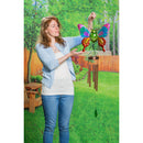 Twinkling Light Solar Glass and Metal Butterfly Wind Chime, 2 ASST.,2sp6776
