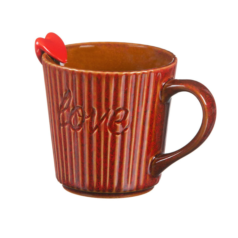 12 OZ "Love"  Heart Ceramic Cup,3amh168