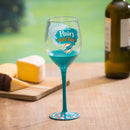 Miami Dolphins, 17oz Boxed Stemware,3cwg3816