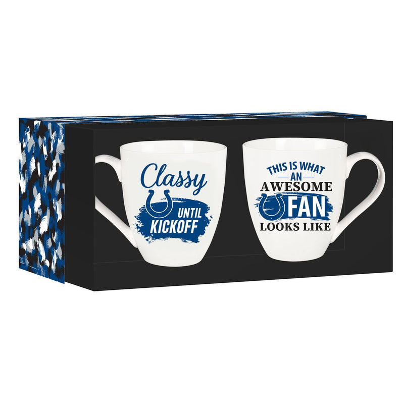 Indianapolis Colts, Ceramic Cup O'Java 17oz Gift Set,3mcf3813