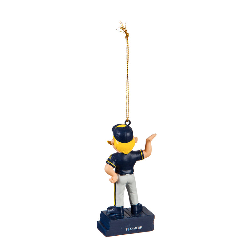 Milwaukee Brewers, Mascot Statue Orn,3ot4215ms