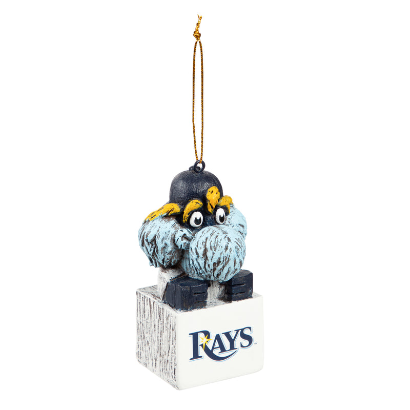 Mascot Ornament, Tampa Bay Rays,3ot4226masb