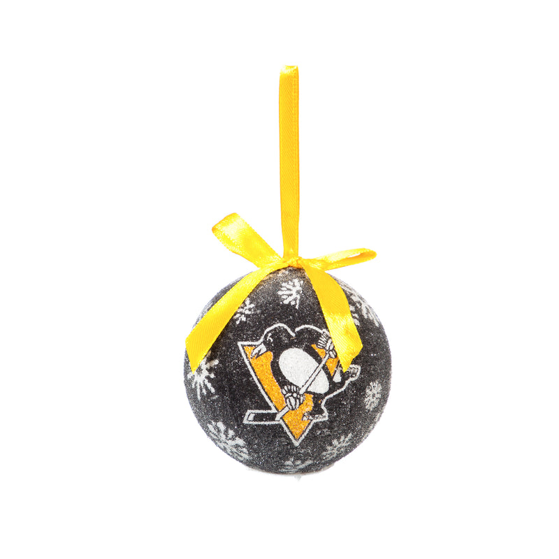 LED Boxed Ornament Set of 6, Pittsburgh Penguins,3ot4372b