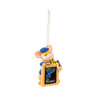 St Louis Blues, Holiday Mouse Ornament,3ot4374mou