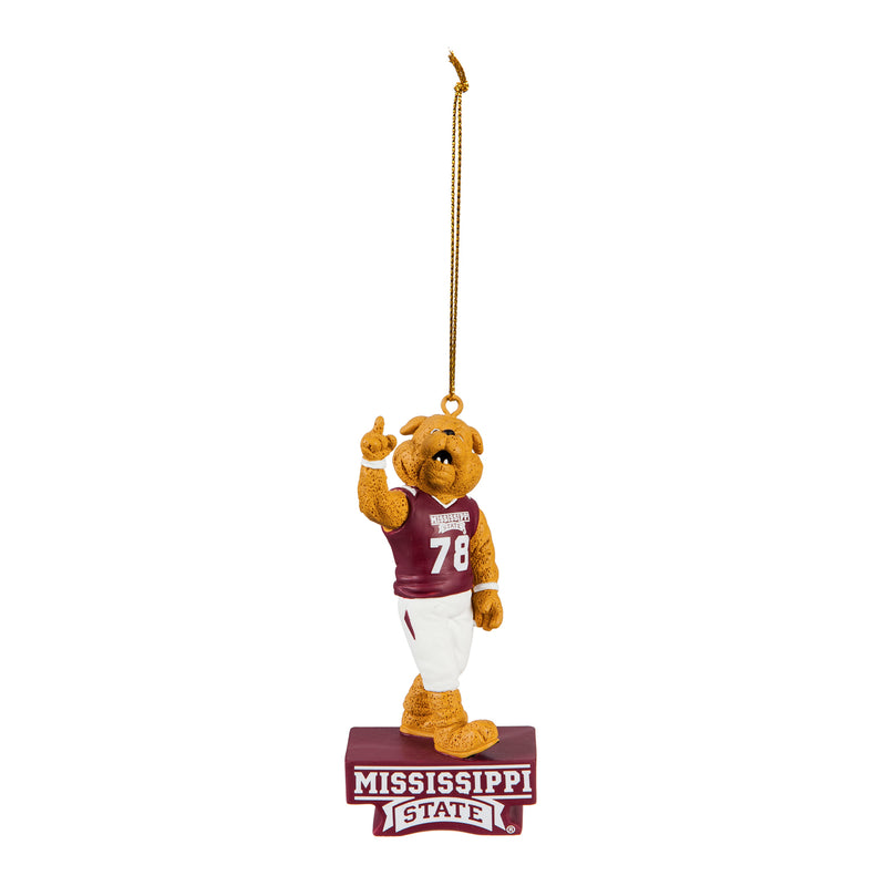 Mississippi State University, Mascot Statue Orn,3ot948ms
