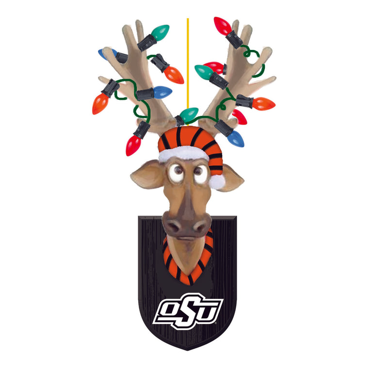 Oklahoma State University, Resin Reindeer Orn,3ot975rro