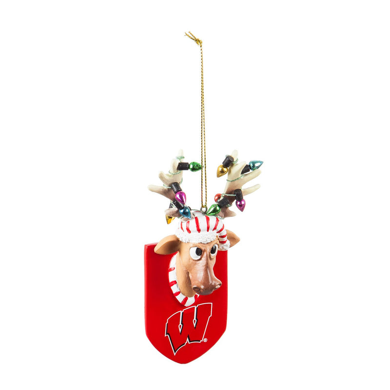 University of Wisconsin-Madison, Resin Reindeer Orn,3ot984rro