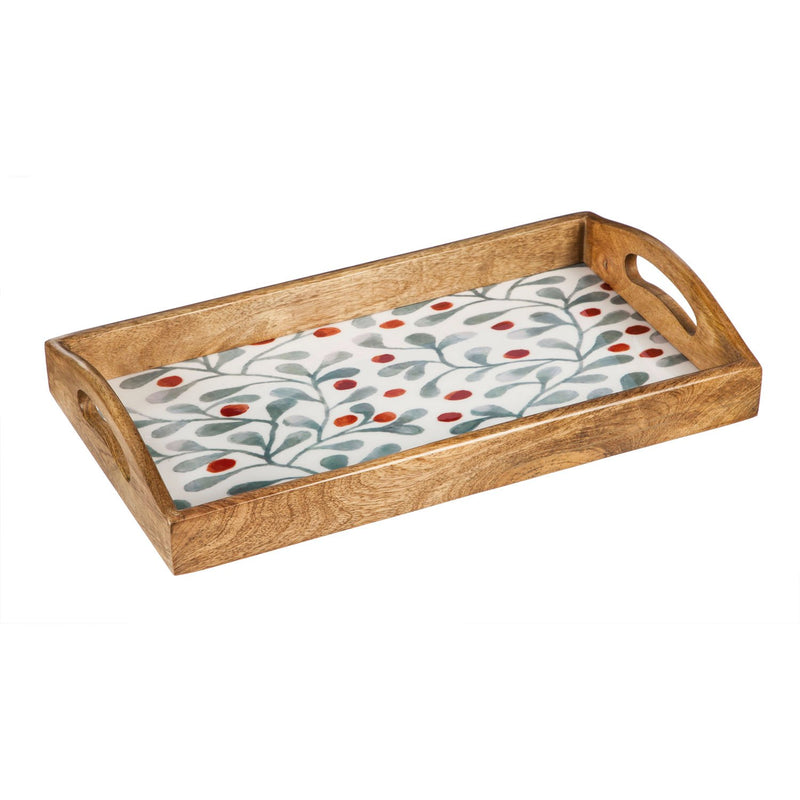 Wooden Nesting Tray, Yuletide, Set of 2,3tw37724