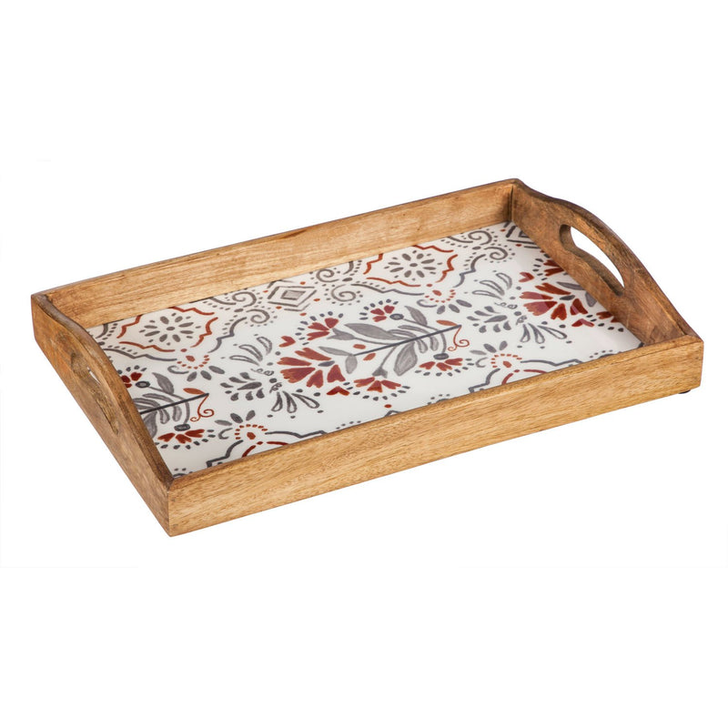 Wooden Nesting Tray, Yuletide, Set of 2,3tw37724