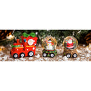 Train Water Globe, 3 Piece Set,3wgl177
