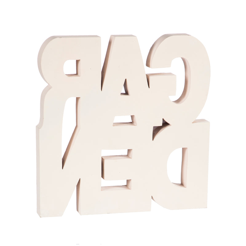 Wood Tabletop Decoration, 2 Assorted: Garden, Spring,3wp814