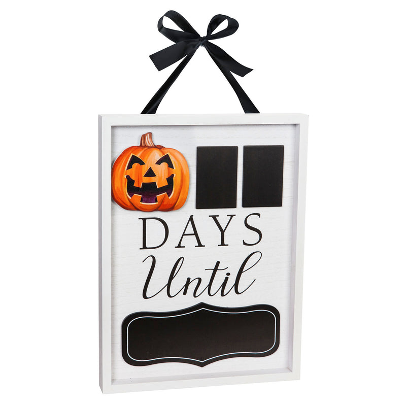 "Days Until" Wood Countdown Sign Wall Décor,3wp826