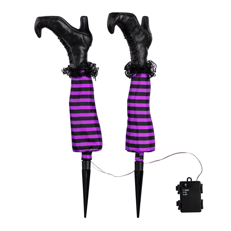 Lit Witch Legs, 3 Asst Sets,401181mbl