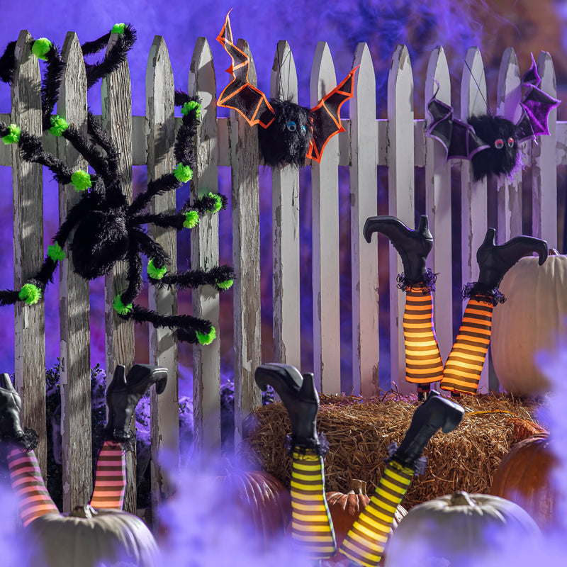 Lit Witch Legs, 3 Asst Sets,401181mbl