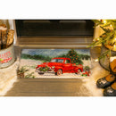 Christmas Farm Pickup Embossed Floor Mat,41em2411