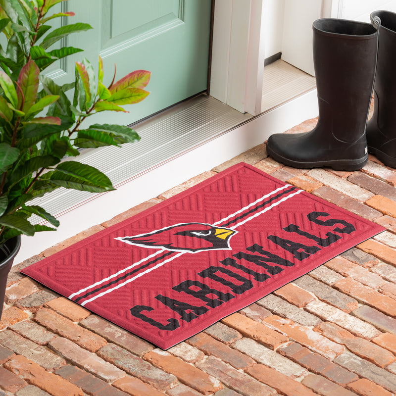 Embossed Mat, Cross Hatch, Arizona Cardinals,41em3800ch