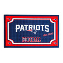 Embossed Door Mat-New England Patriots,41em3818b