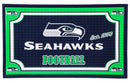 Embossed Door Mat-Seattle Seahawks,41em3827