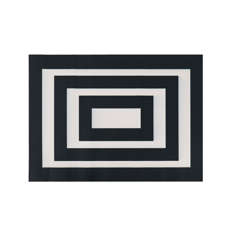 Black and White Frame Layering Mat,41fm2574