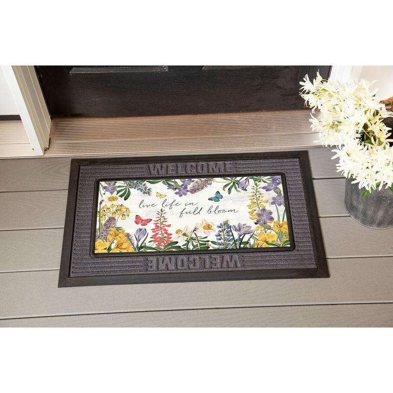 Wildflowers and Butterflies Sassafras Switch Mat