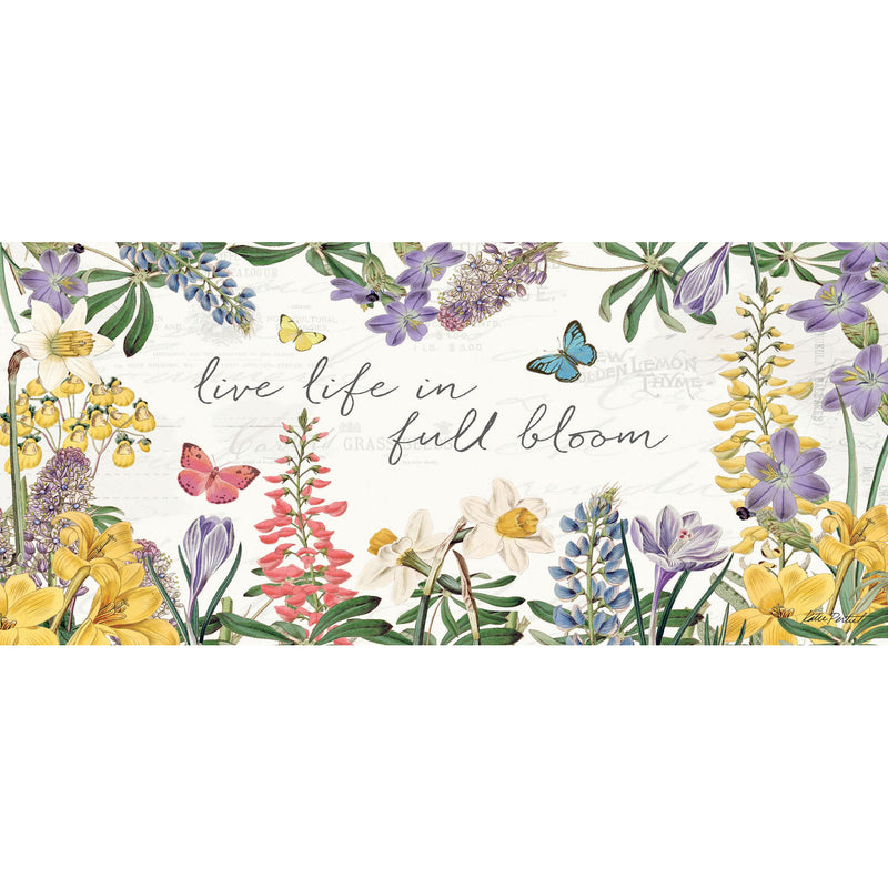 Wildflowers and Butterflies Sassafras Switch Mat