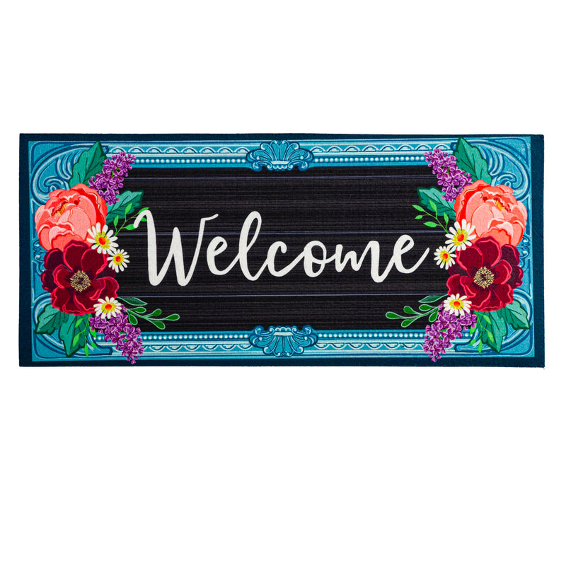 Spring Floral Frame Sassafras Switch Mat