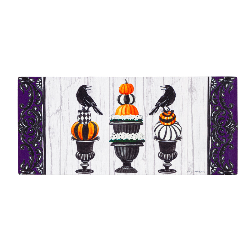 Halloween Topiary Sassafras Switch Mat