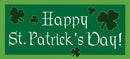 Happy St. Patrick's Day Sassafras Switch Mat