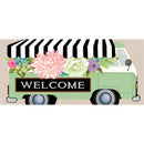 Flower Truck Burlap Sassafras Switch Mat