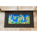 Embossed Fleur de Lis Sassafras Mat Tray