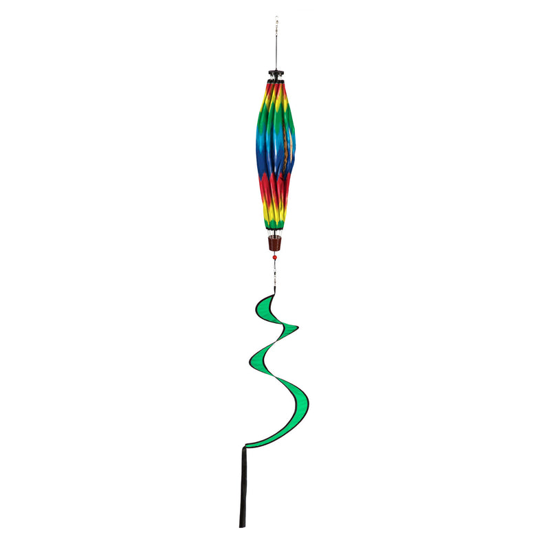 Tie-Dye Chevron Balloon Spinner,45b317