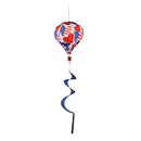 Patriotic Hearts Burlap Balloon Spinner,45bb417